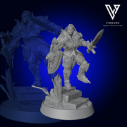 Paladin (Marie du Lion d'Argent) (Paladin / Sword Warrior) - aus der Reihe The Paladins of The Silver Lion von Daybreak Miniatures