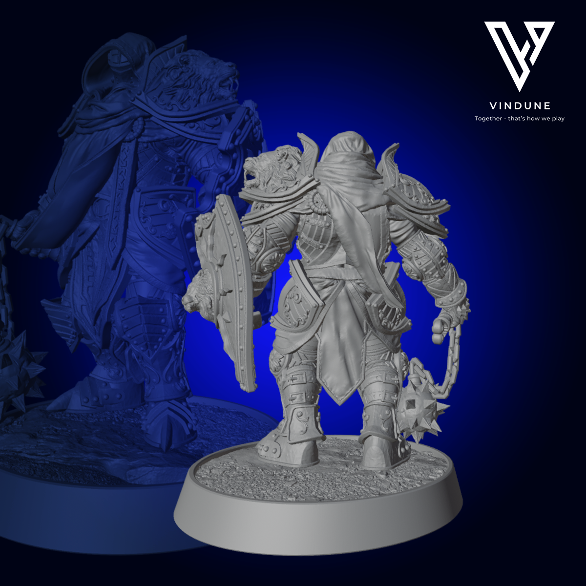 Paladin Set (Paladin Set) - aus der Reihe The Paladins of The Silver Lion von Daybreak Miniatures