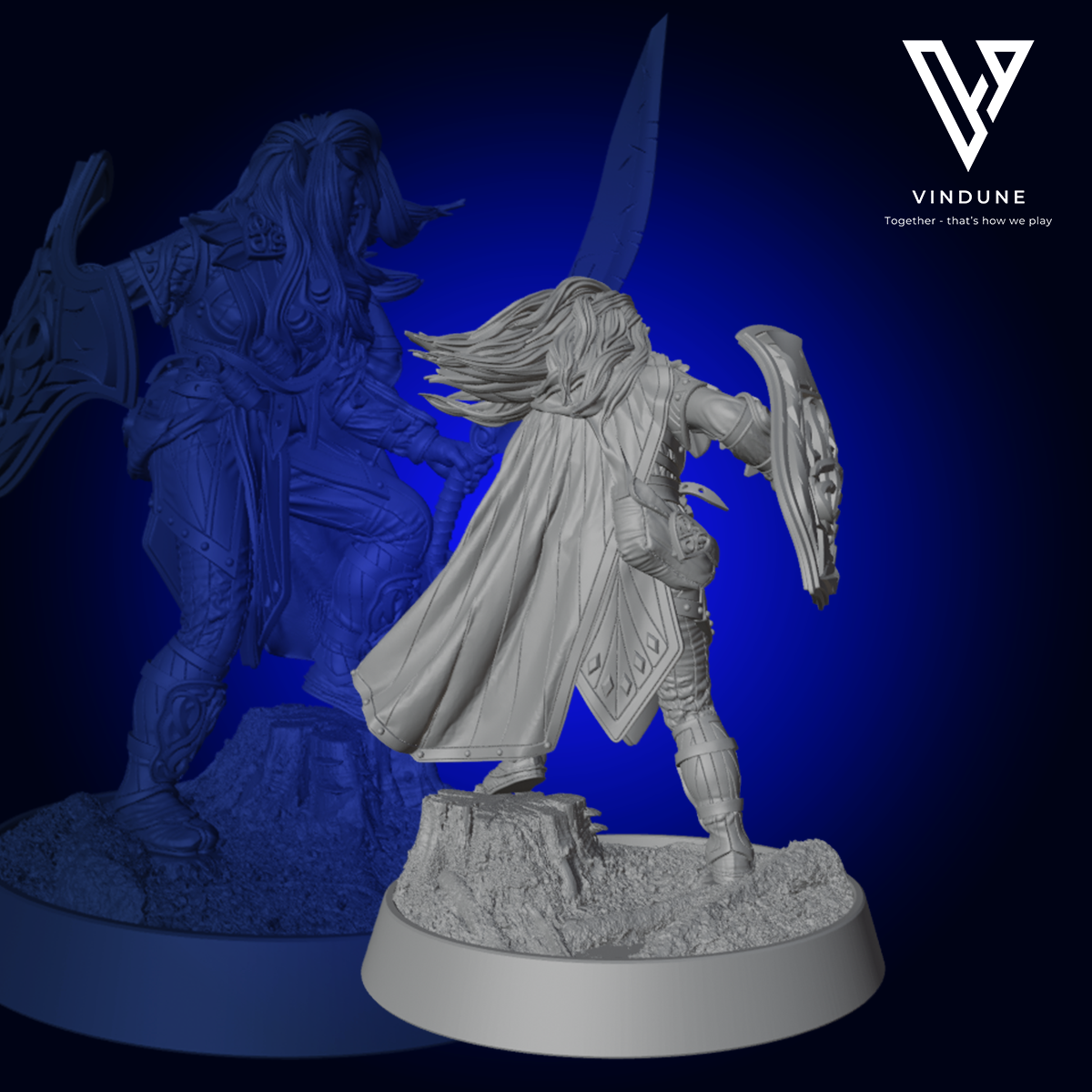 Elf Merlo Kataa (Elve / Elves) - aus der Reihe The Elves of the High Hollow von Daybreak Miniatures