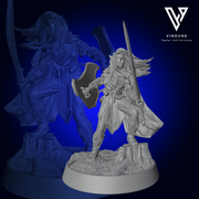 Elf Merlo Kataa (Elve / Elves) - aus der Reihe The Elves of the High Hollow von Daybreak Miniatures