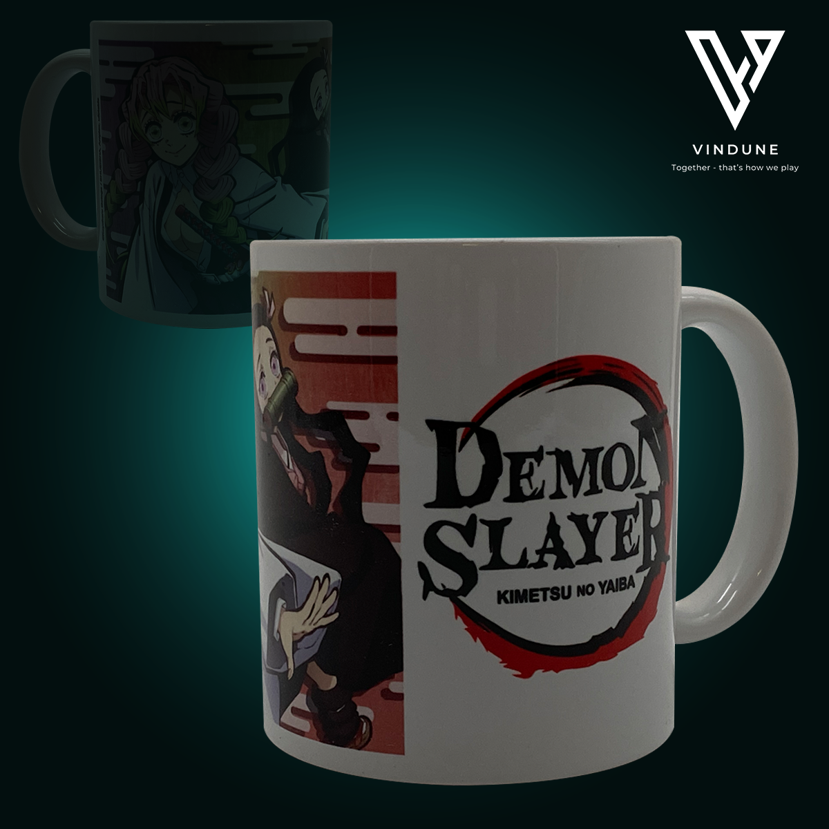 Tasse Mitsuri & Nezuko - Demon Slayer