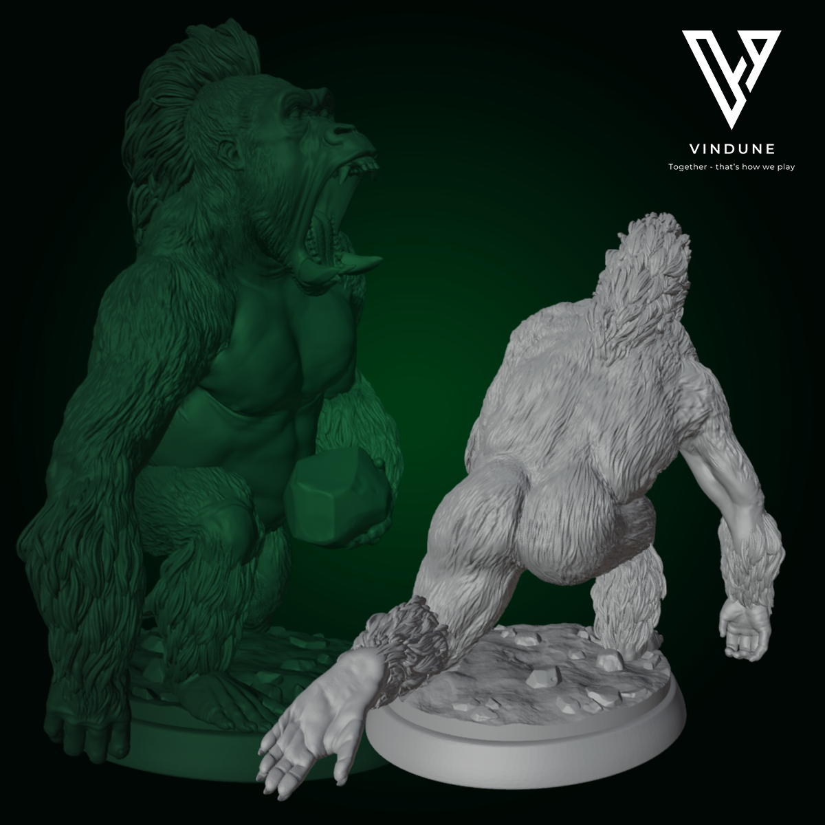Affen Set (Monkey Set) - aus der Reihe Monkey Valley von White Werewolf Tavern