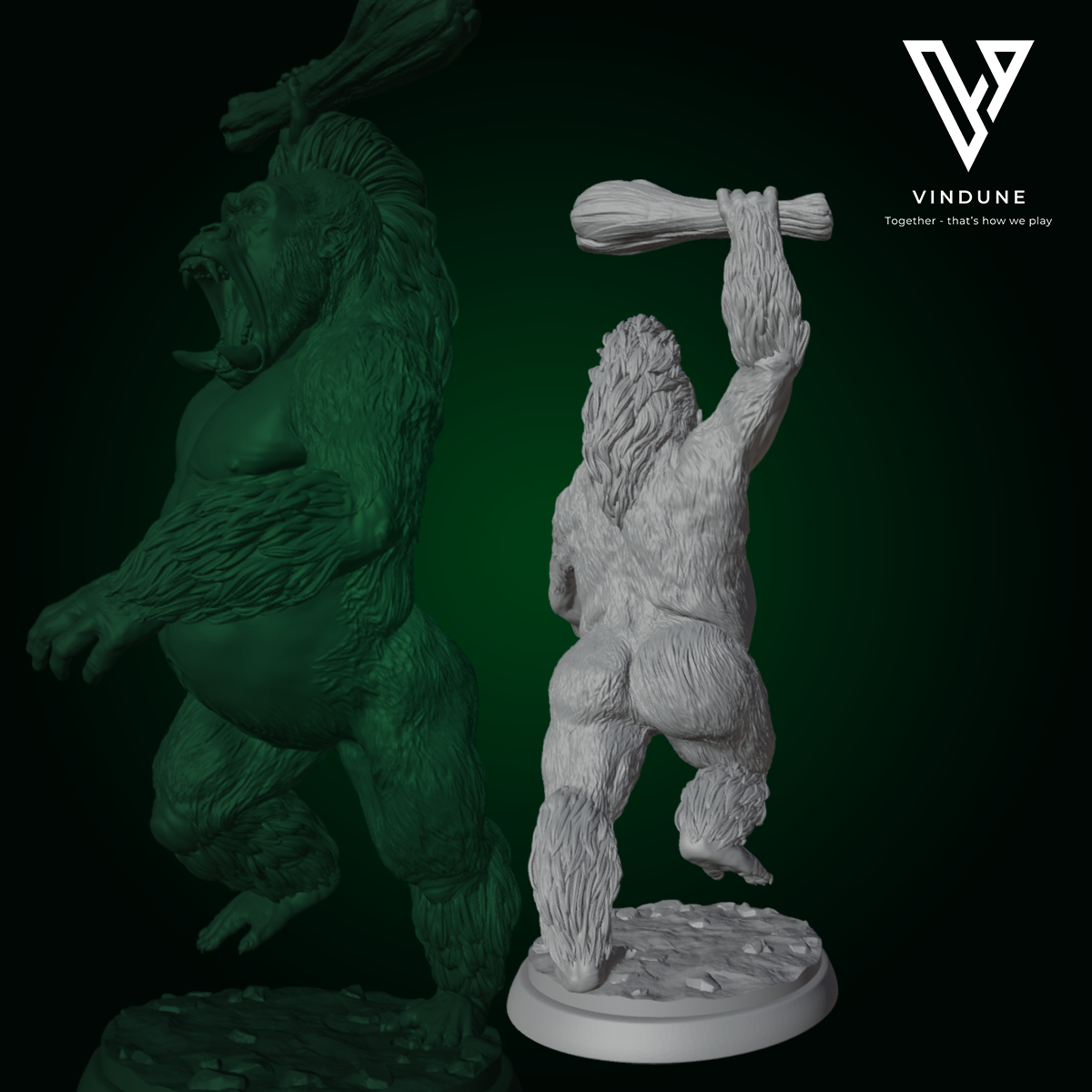 Affen Zerquetscher Set (Crushing Monkeys Set) - von White Werewolf Tavern