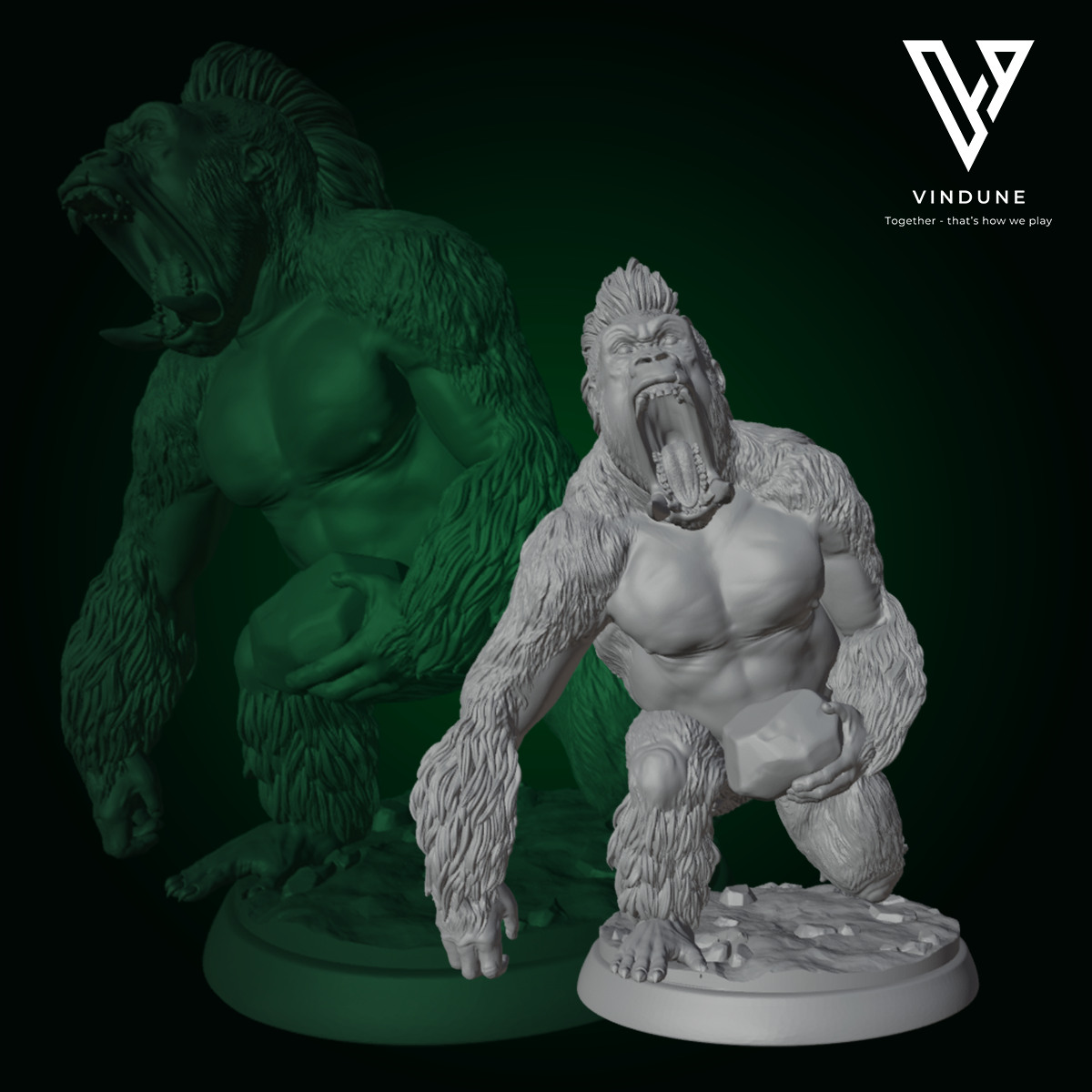 Zerquetscher Affen (Crushing Monkeys) - aus der Reihe Monkey Valley von White Werewolf Tavern
