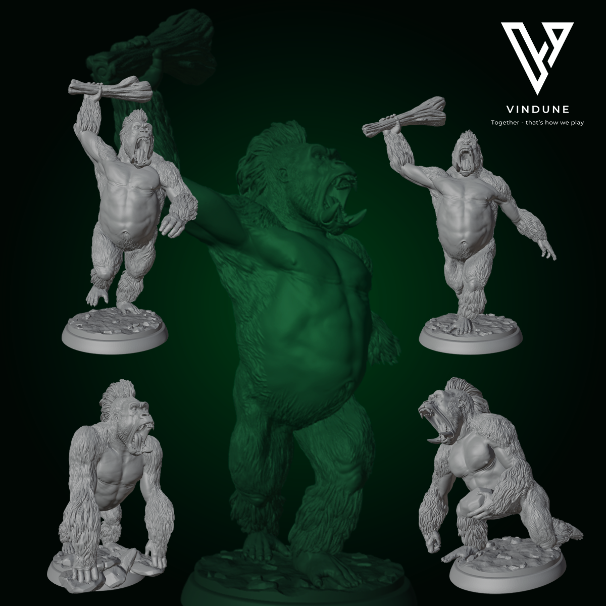 Zerquetscher Affen (Crushing Monkeys) - aus der Reihe Monkey Valley von White Werewolf Tavern