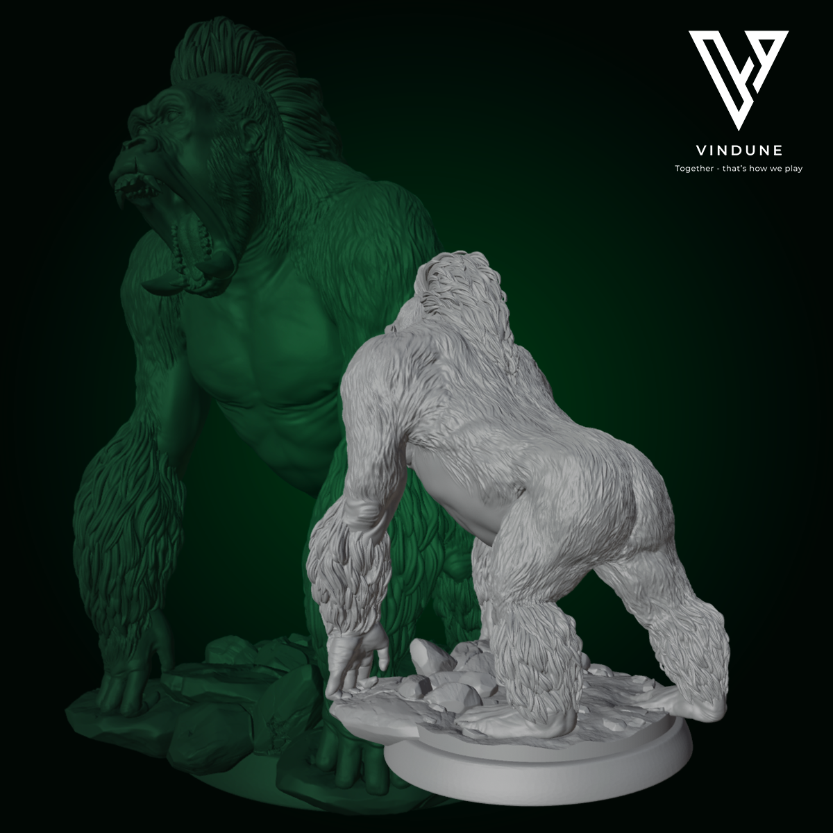 Affen Set (Monkey Set) - aus der Reihe Monkey Valley von White Werewolf Tavern