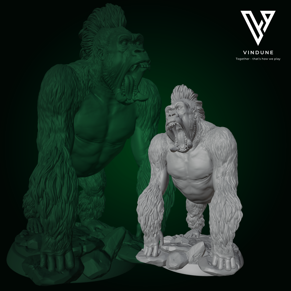 Zerquetscher Affen (Crushing Monkeys) - aus der Reihe Monkey Valley von White Werewolf Tavern