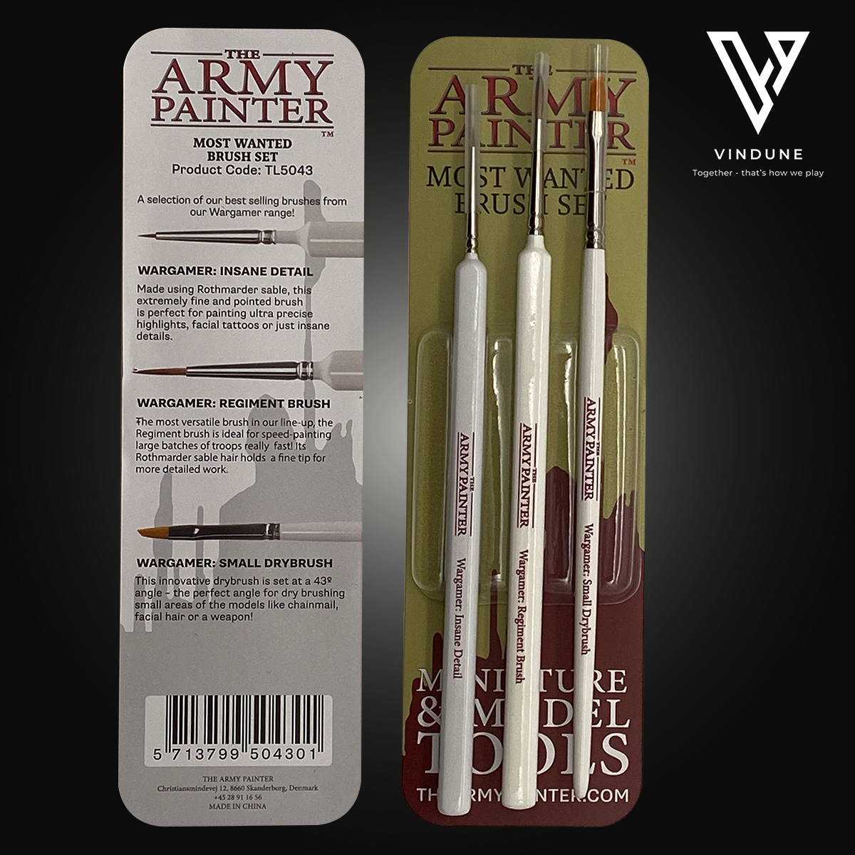 Most Wanted Pinsel Set - von The Army Painter