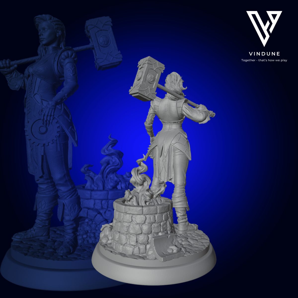 Heldin (Myra Forgeheart) (Heroine) - aus der Reihe Gilded Wrath (Vergoldeter Zorn) von White Werewolf Tavern