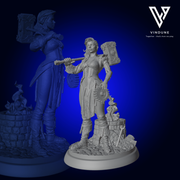 Heldin (Myra Forgeheart) (Heroine) - aus der Reihe Gilded Wrath (Vergoldeter Zorn) von White Werewolf Tavern