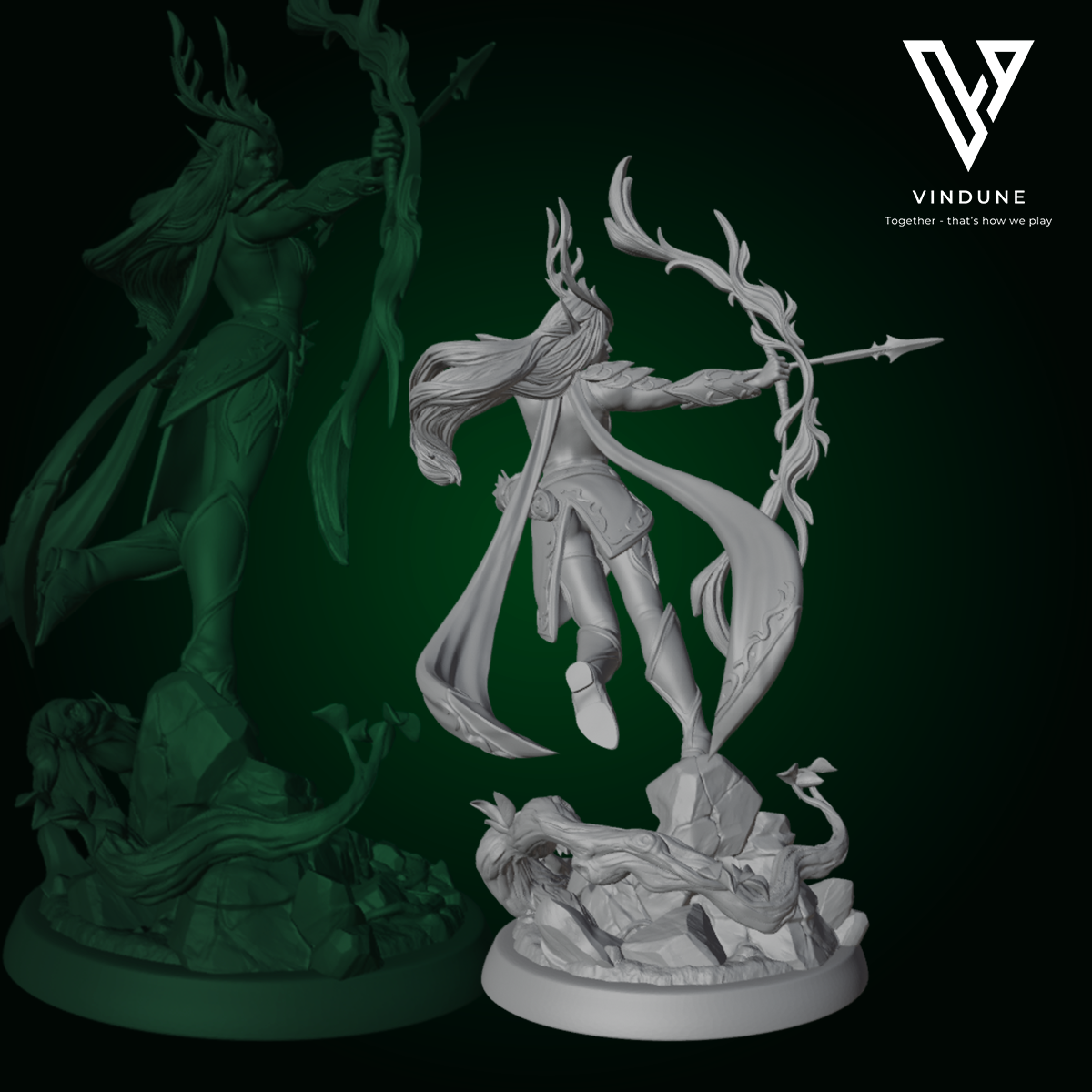 Waldelfe Königin (Niel Elven Queen) (Forrest Elve / Queen) - von White Werwolf Tavern