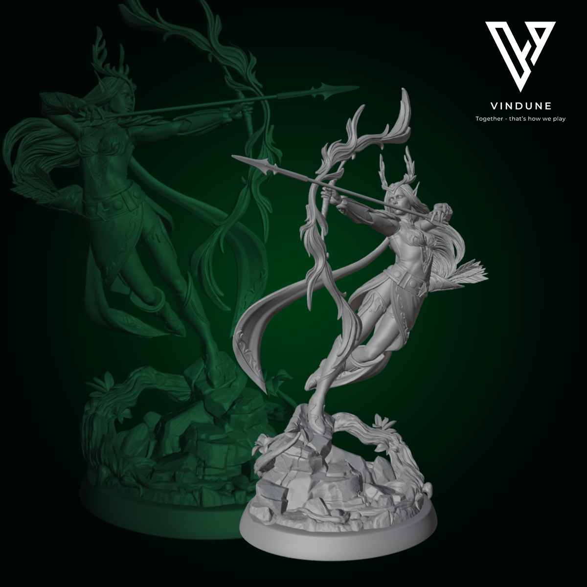 Waldelfe Königin (Niel Elven Queen) (Forrest Elve / Queen) - von White Werwolf Tavern