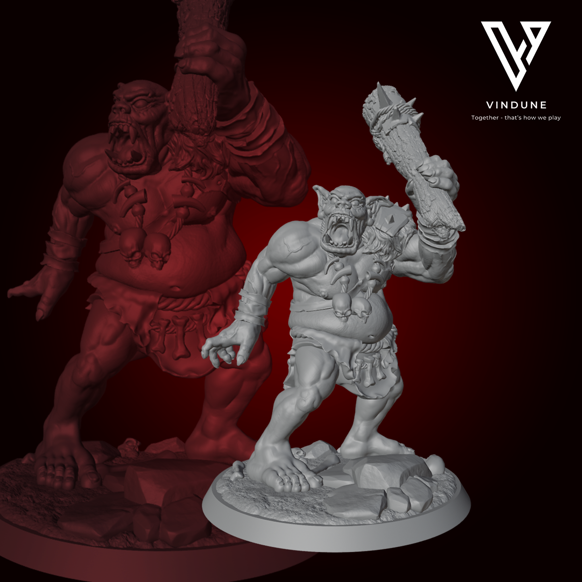 Oger A-C (Ogre / Warrior) - von Dungeon Dog