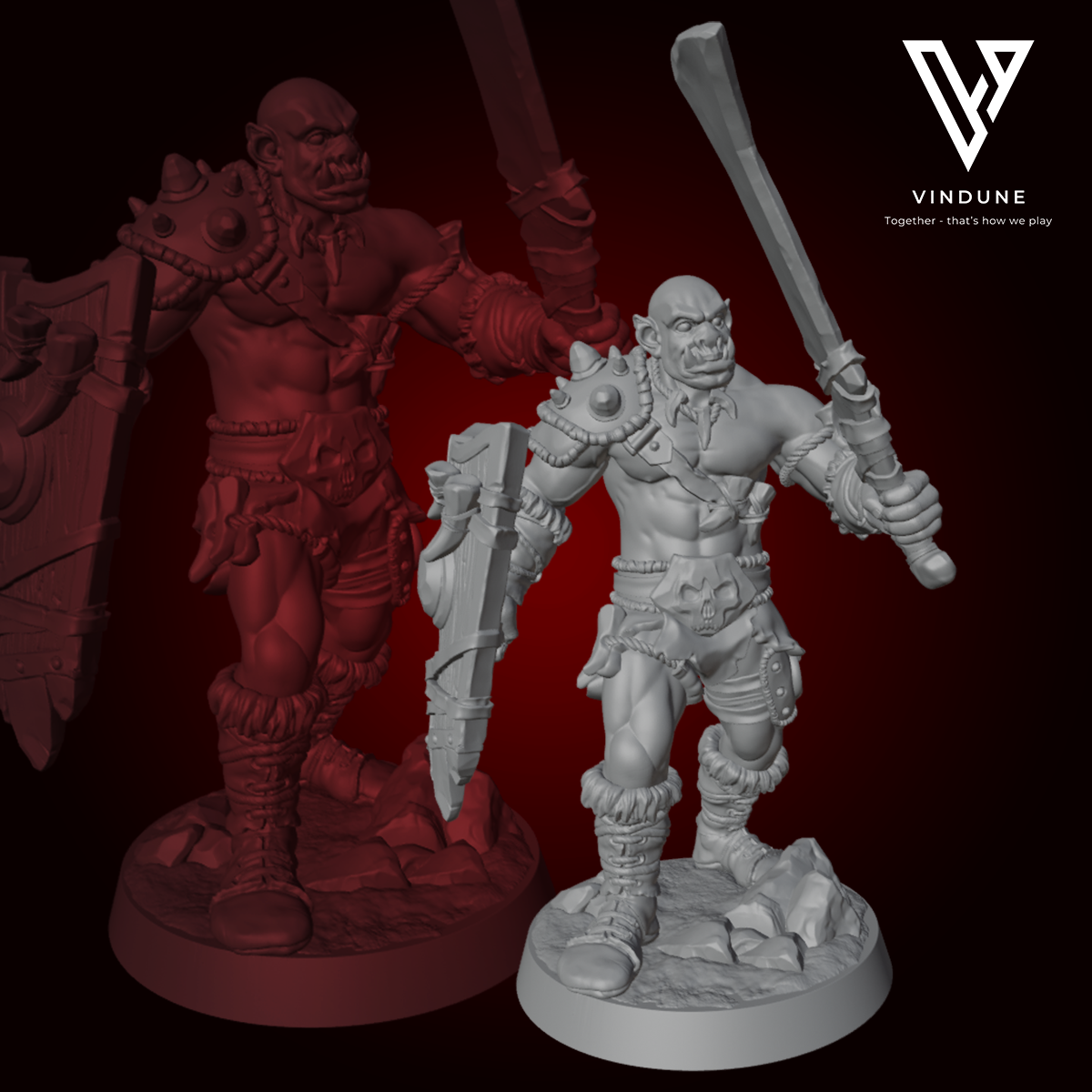 Ork A (Orc / Warrior) - von Dungeon Dog