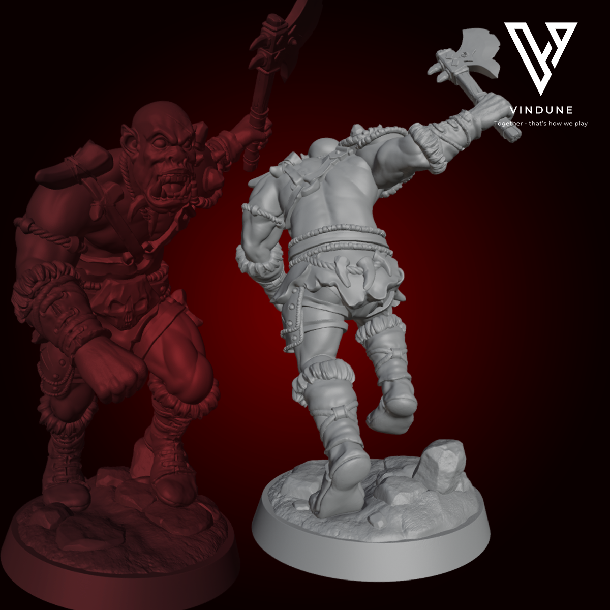 Ork B (Orc / Warrior) - von Dungeon Dog