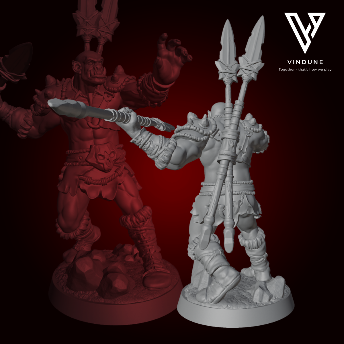 Ork C (Orc / Warrior) - von Dungeon Dog