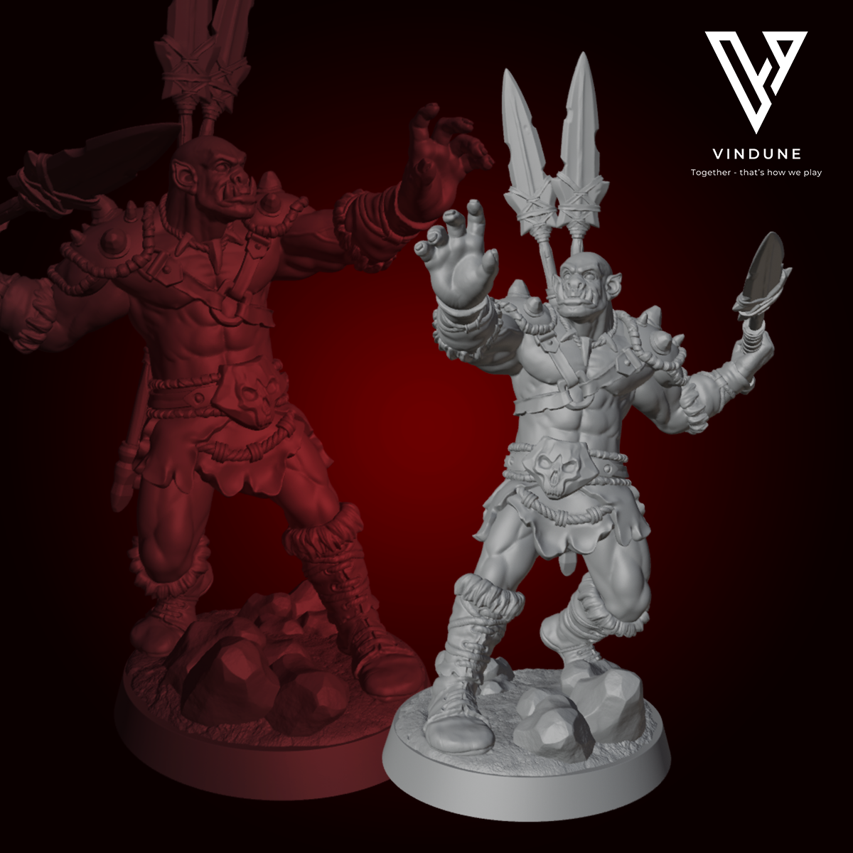 Ork C (Orc / Warrior) - von Dungeon Dog