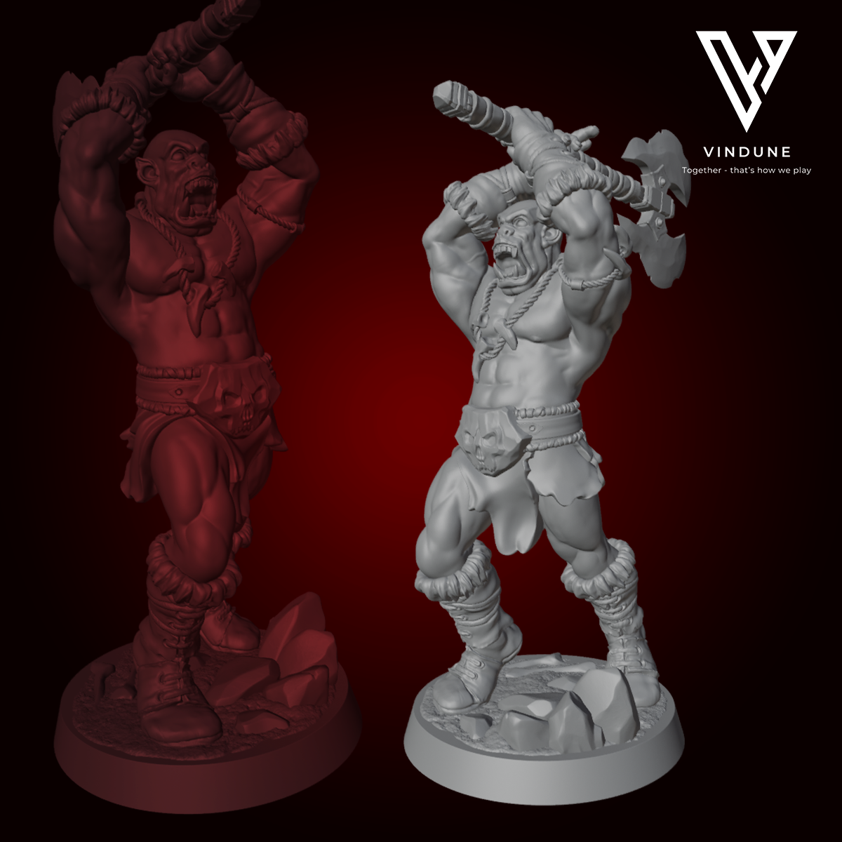 Ork E (Orc / warrior) - von Dungeon Dog