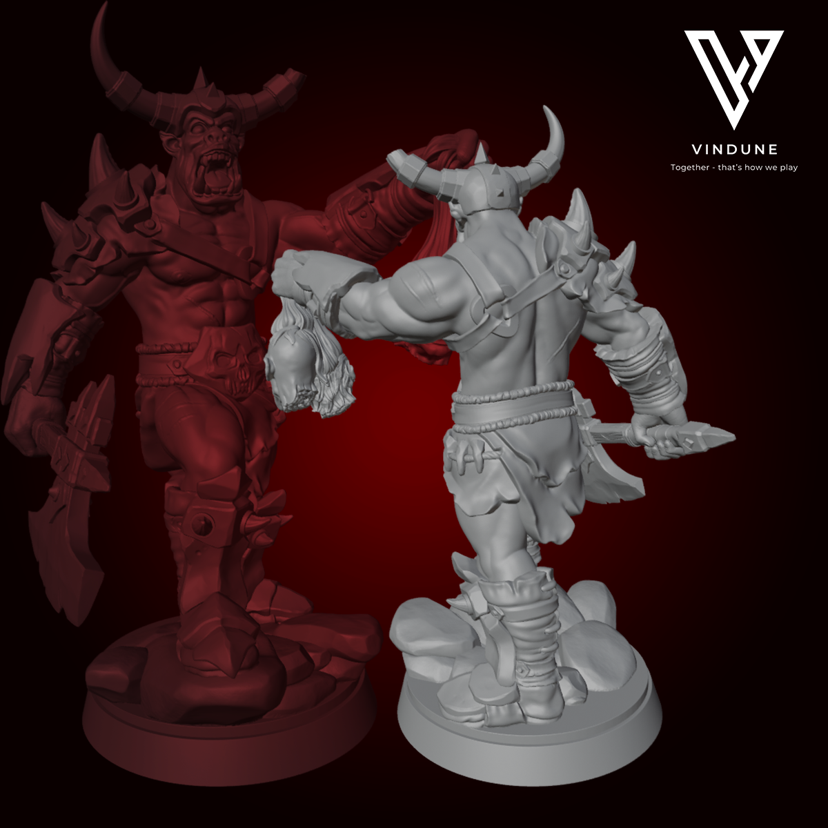 Ork Commander (Orc / Warrior) - von Dungeon Dog