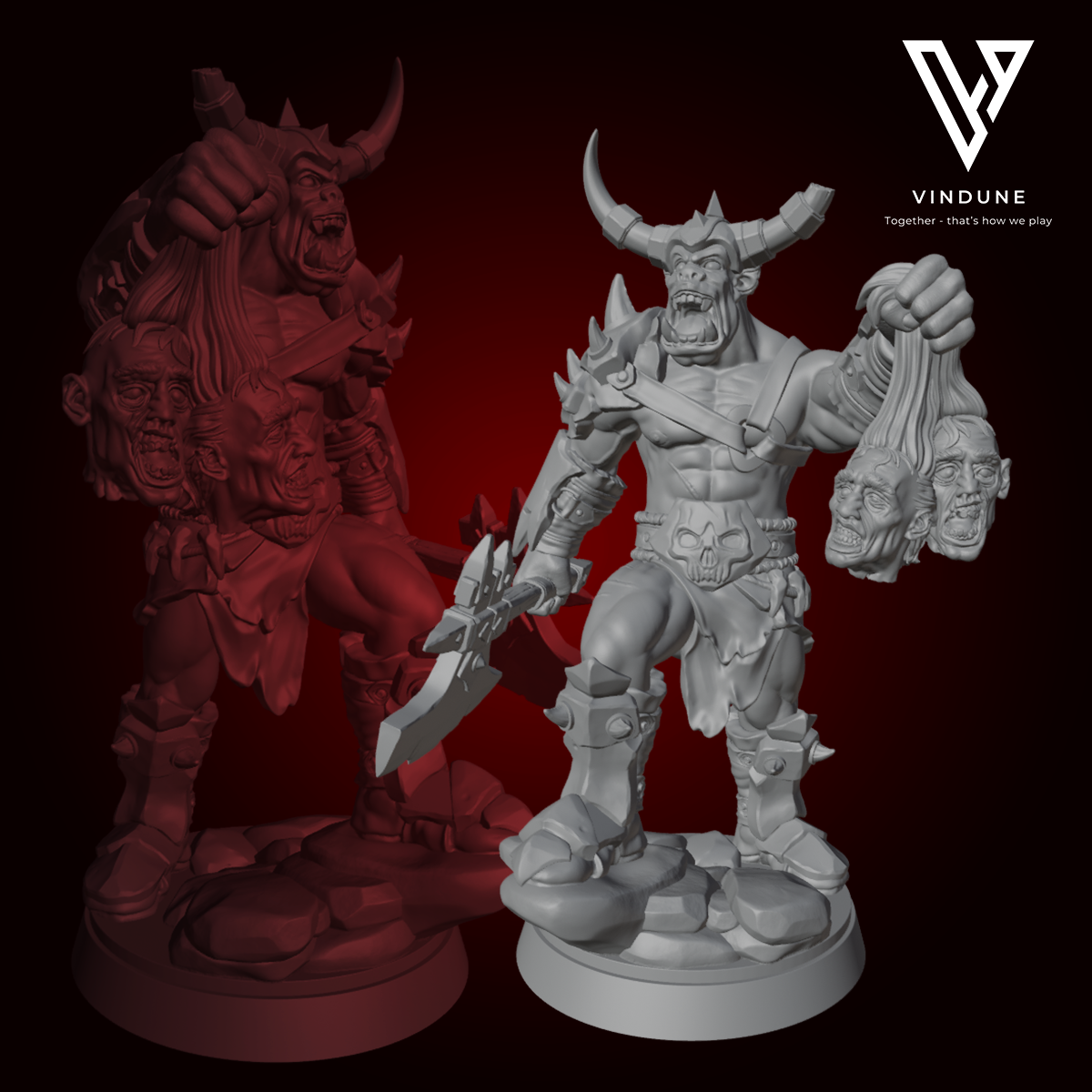 Ork Commander (Orc / Warrior) - von Dungeon Dog