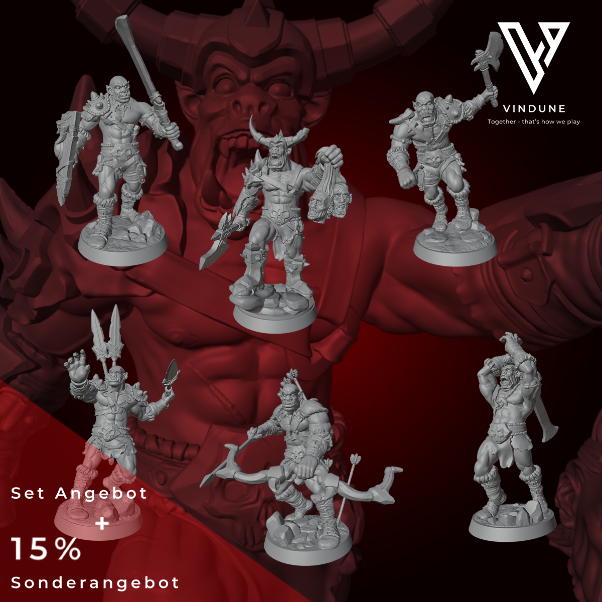 Ork Set (Orc Set) - von Dungeon Dog