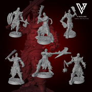 Ork Krieger 1-6 (Orc / Warrior) - von White Werewolf Tavern