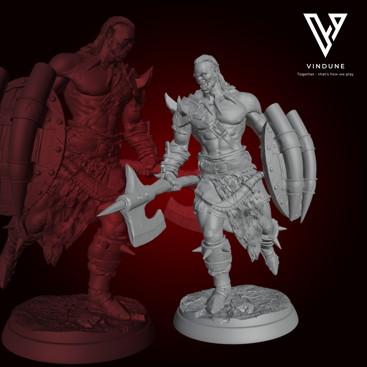 Ork Krieger Set (Orc Warriors Set) - von White Werewolf Tavern