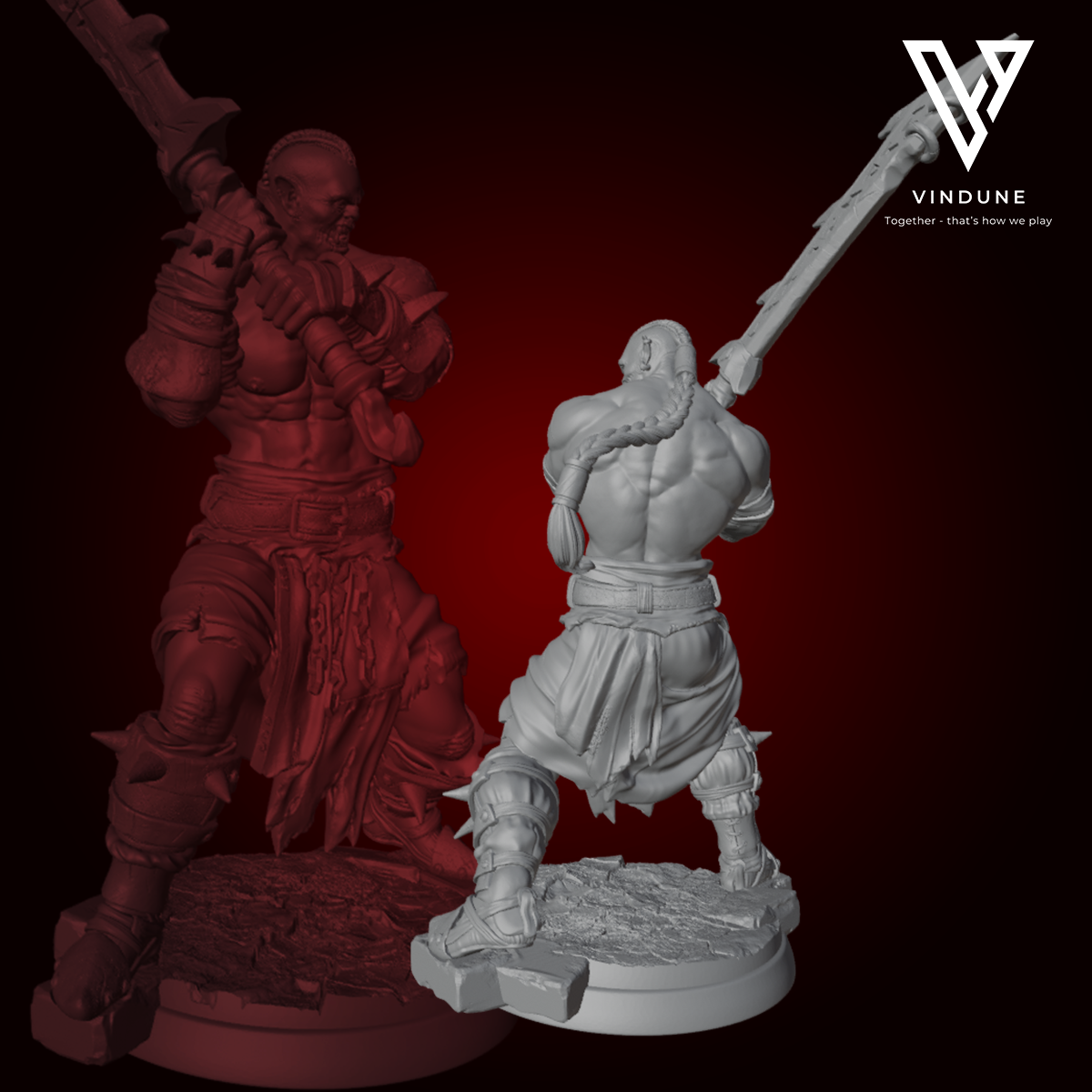 Ork Krieger 1-6 (Orc / Warrior) - von White Werewolf Tavern