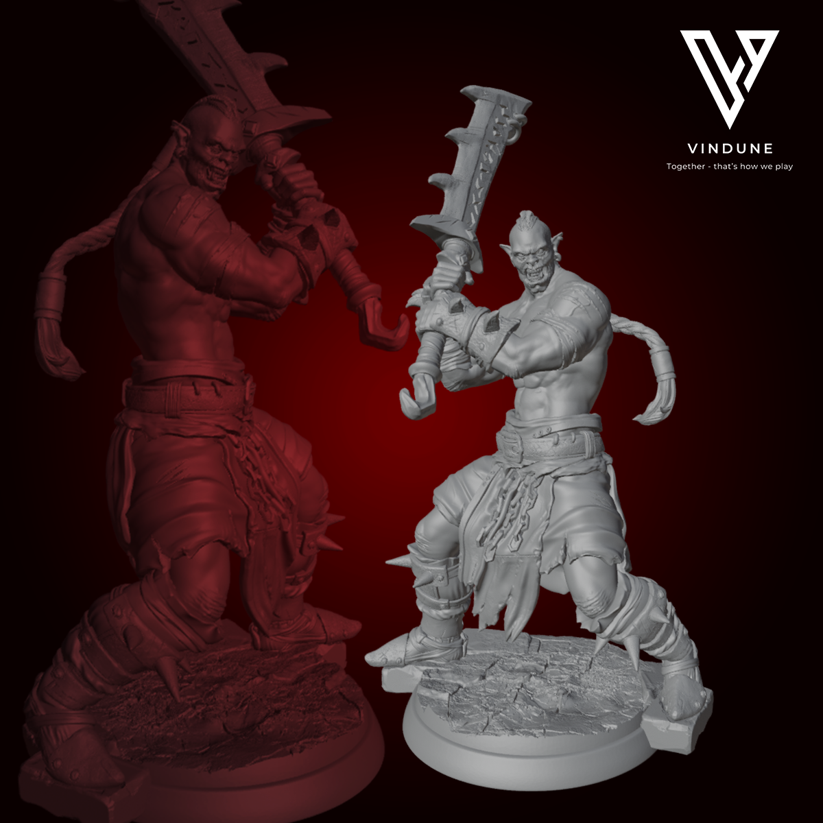 Ork Krieger Set (Orc Warriors Set) - von White Werewolf Tavern