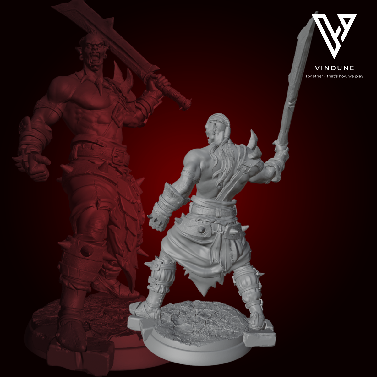 Ork Krieger Set (Orc Warriors Set) - von White Werewolf Tavern