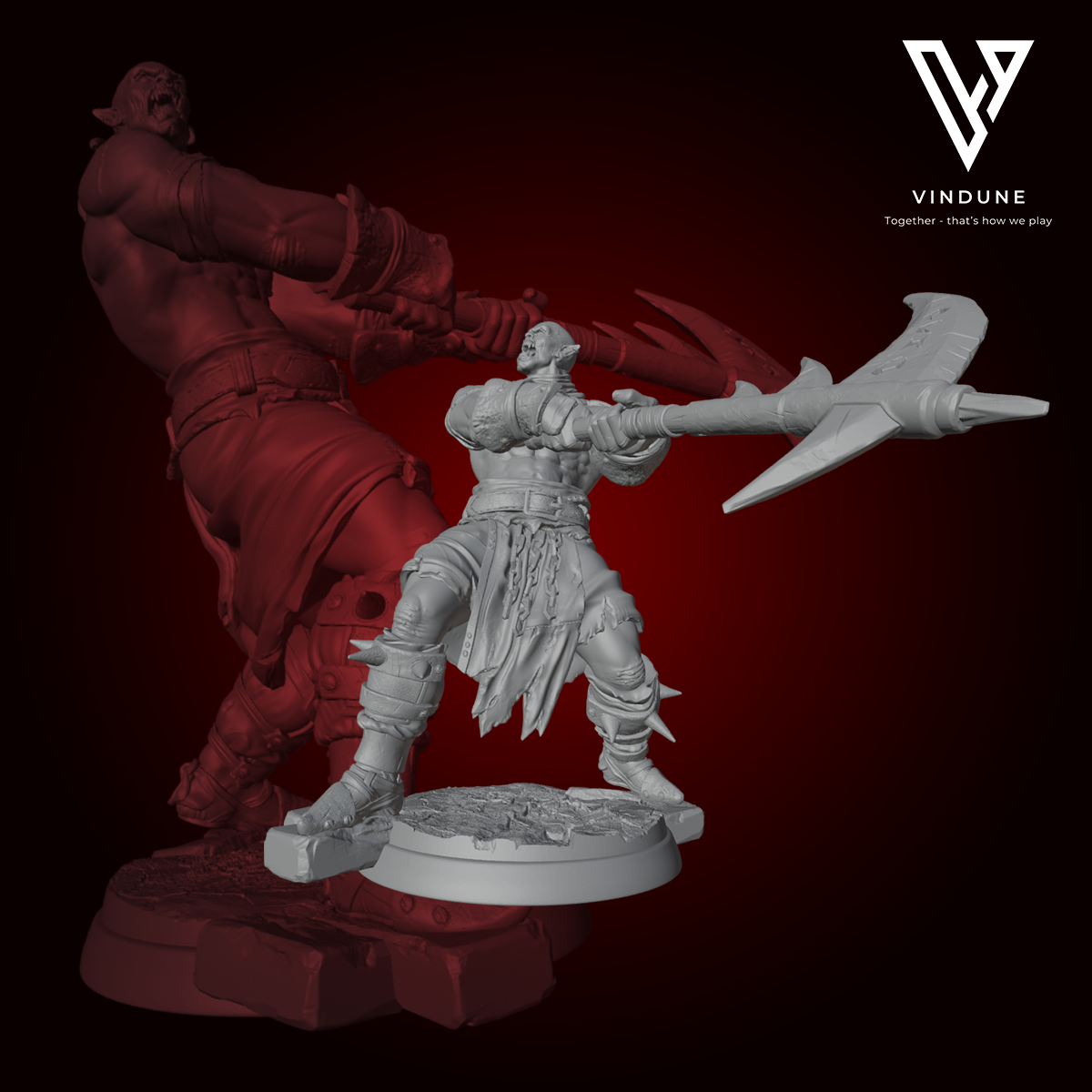 Ork Krieger 1-6 (Orc / Warrior) - von White Werewolf Tavern