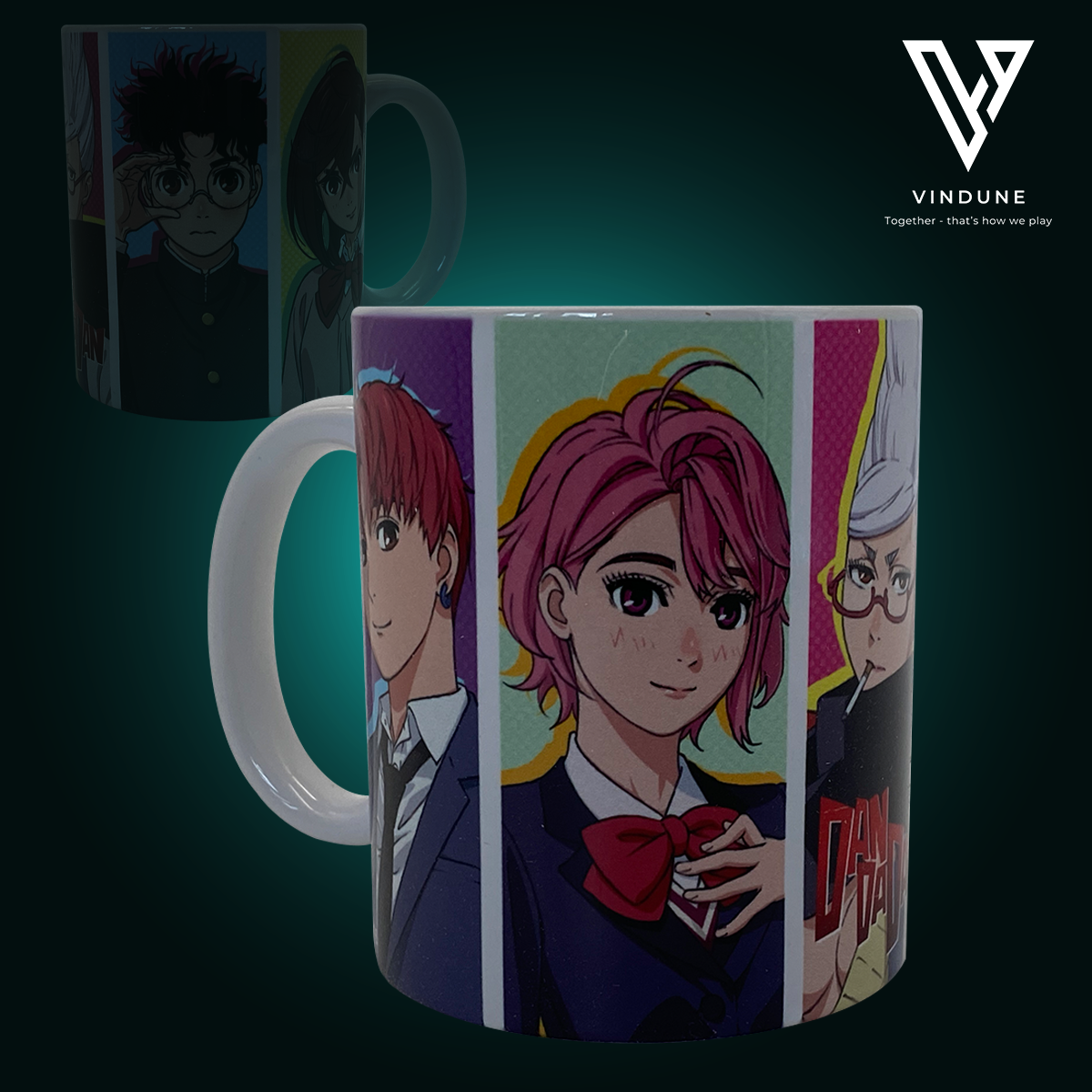 Tasse Portraits Momo & Okarun - Dan Da Dan