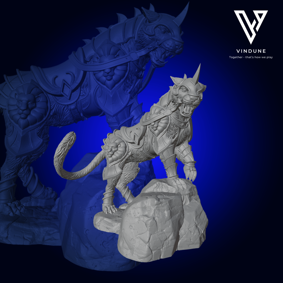 Kampfkatze der Heldin Katharina (Wild Cat from Warrior) - aus der Reihe Order of the Golden Fury von White Werewolf Tavern