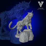 Kampfkatze der Heldin Katharina (Wild Cat from Warrior) - aus der Reihe Order of the Golden Fury von White Werewolf Tavern