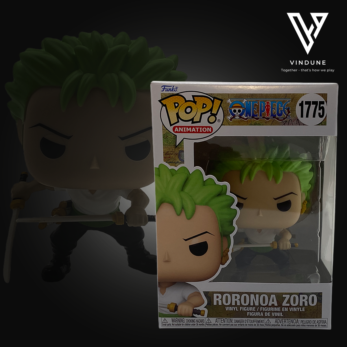 Funko POP! Animation One Piece - Roronoa Zoro - Nr.: 1775