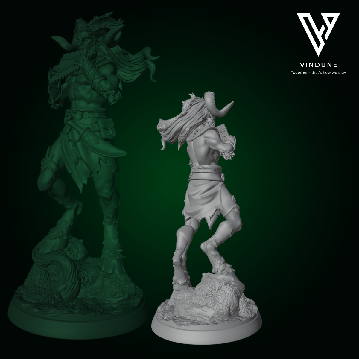 Satyre Set (Satyr Set) - aus der Reihe Mystical Forest von White Werewolf Tavern