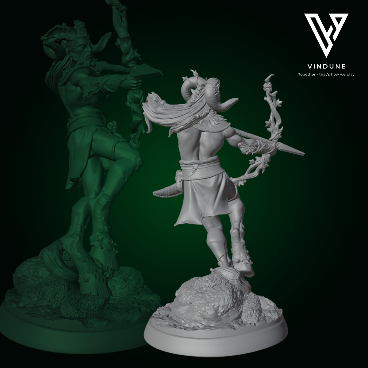 Satyr 6 (Satyr) - aus der Reihe Mystical Forest von White Werewolf Tavern