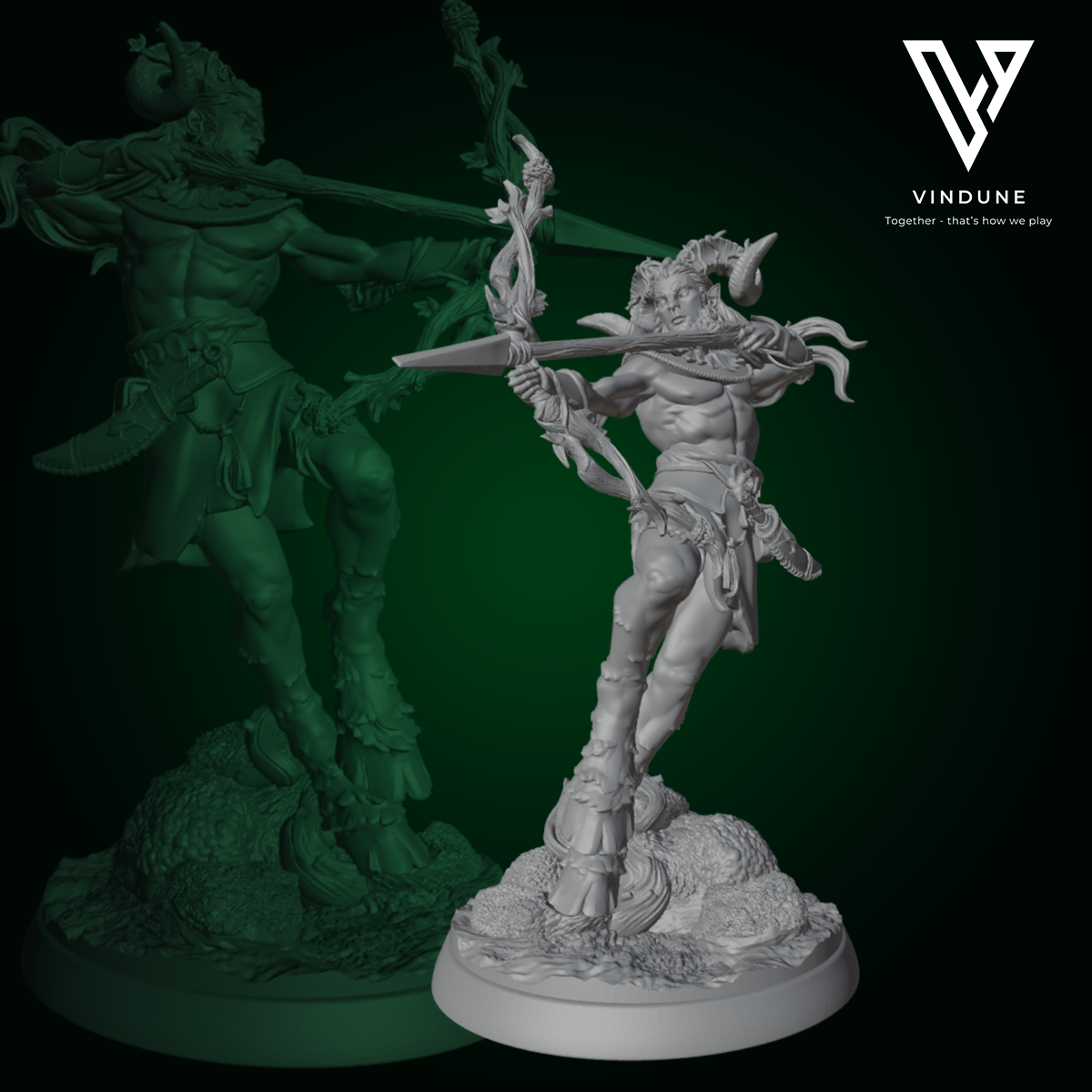 Satyre Set (Satyr Set) - aus der Reihe Mystical Forest von White Werewolf Tavern