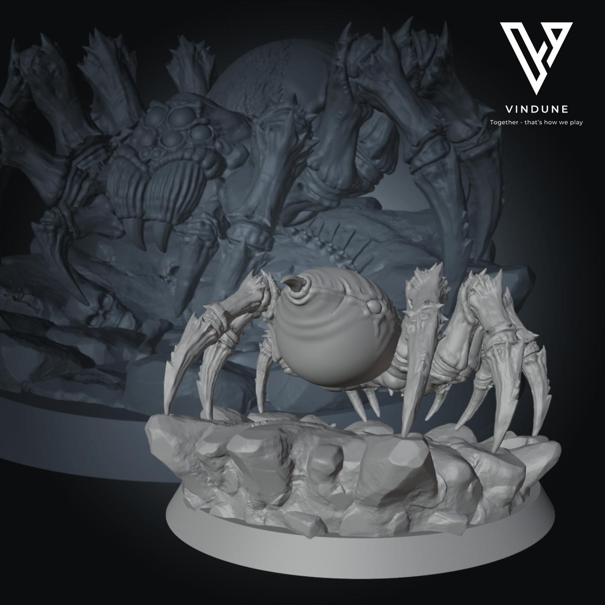 Riesenspinne A-C (Boss) - (Giant Spider) - von Dungeon Dog