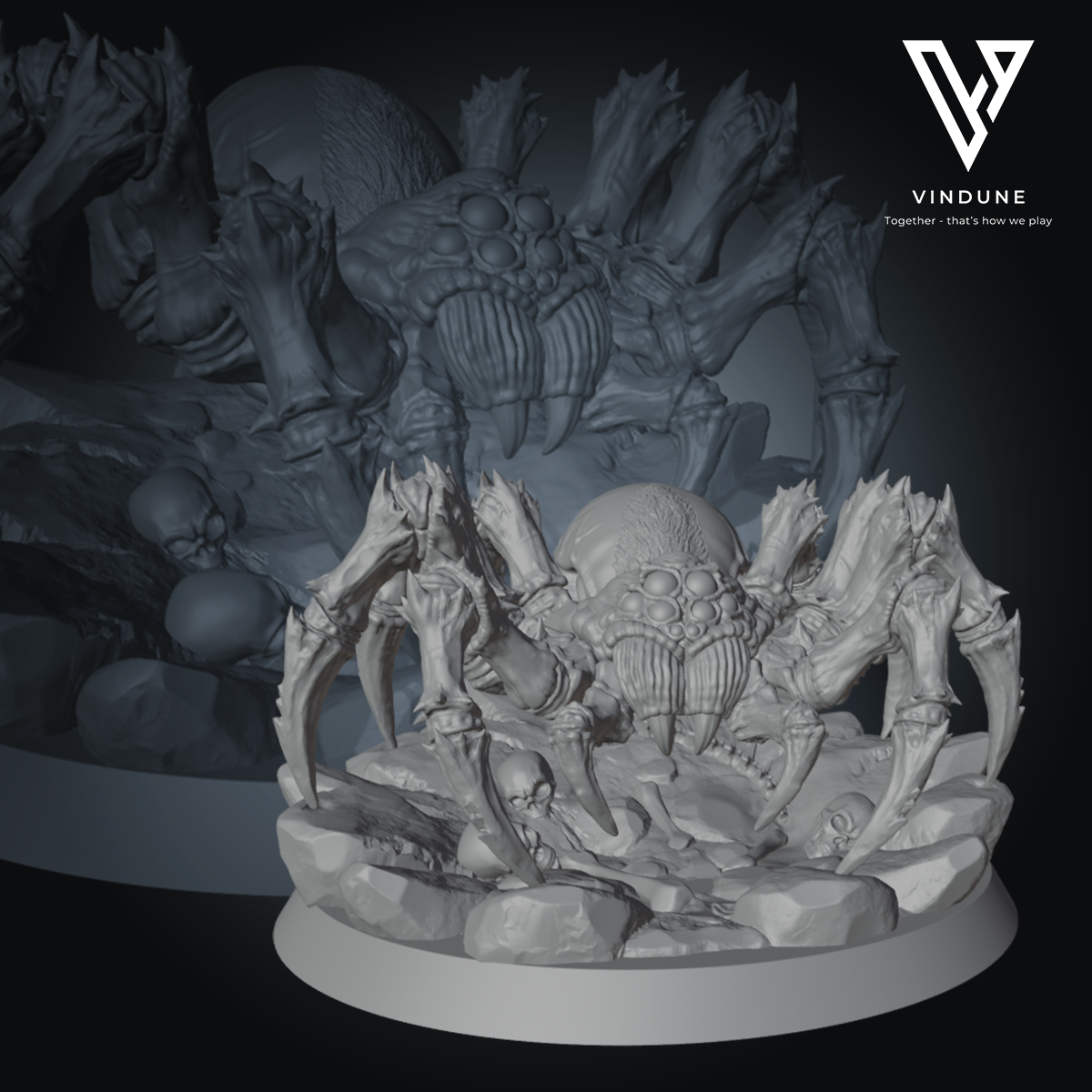 Riesenspinne A-C (Boss) - (Giant Spider) - von Dungeon Dog