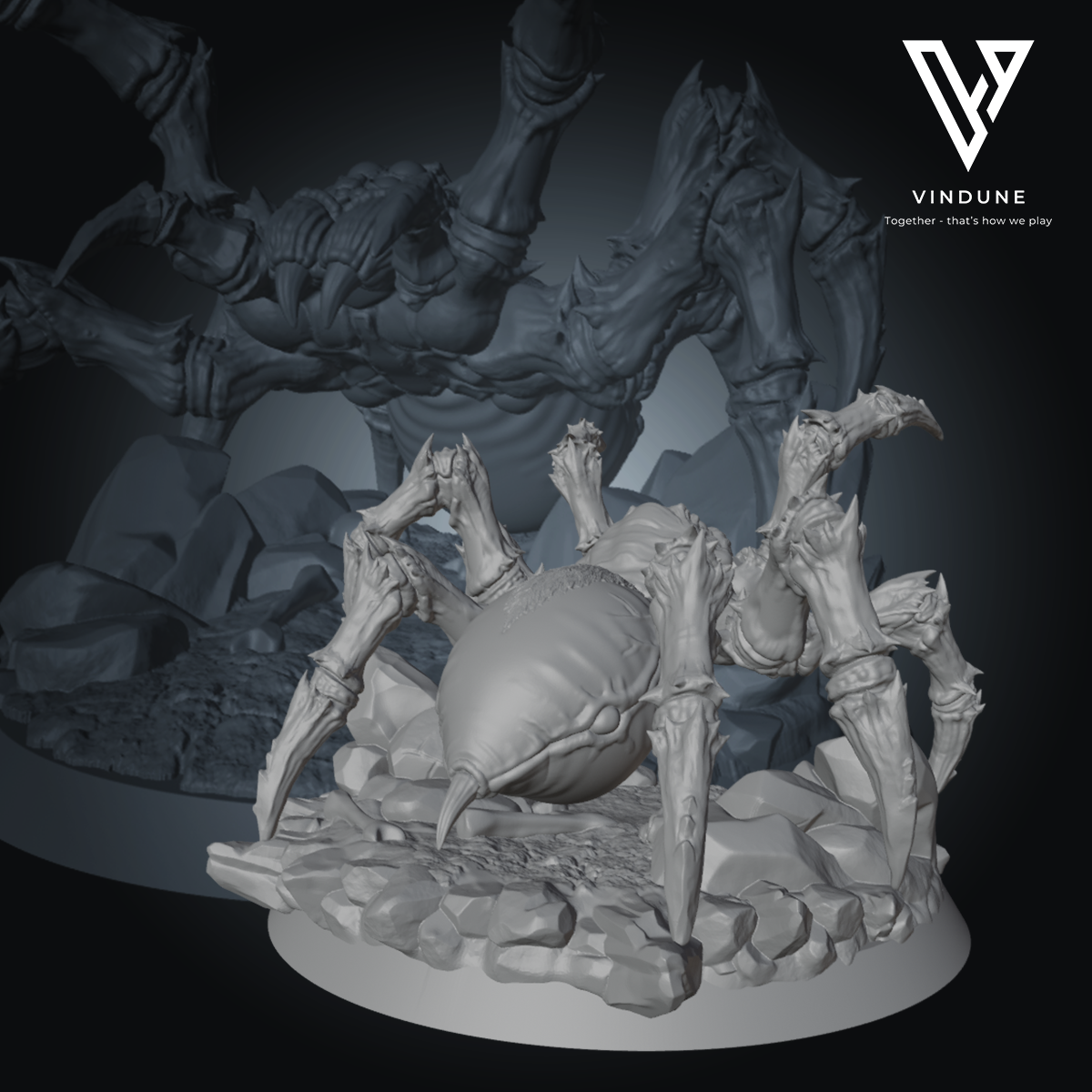Riesenspinne A-C (Boss) - (Giant Spider) - von Dungeon Dog