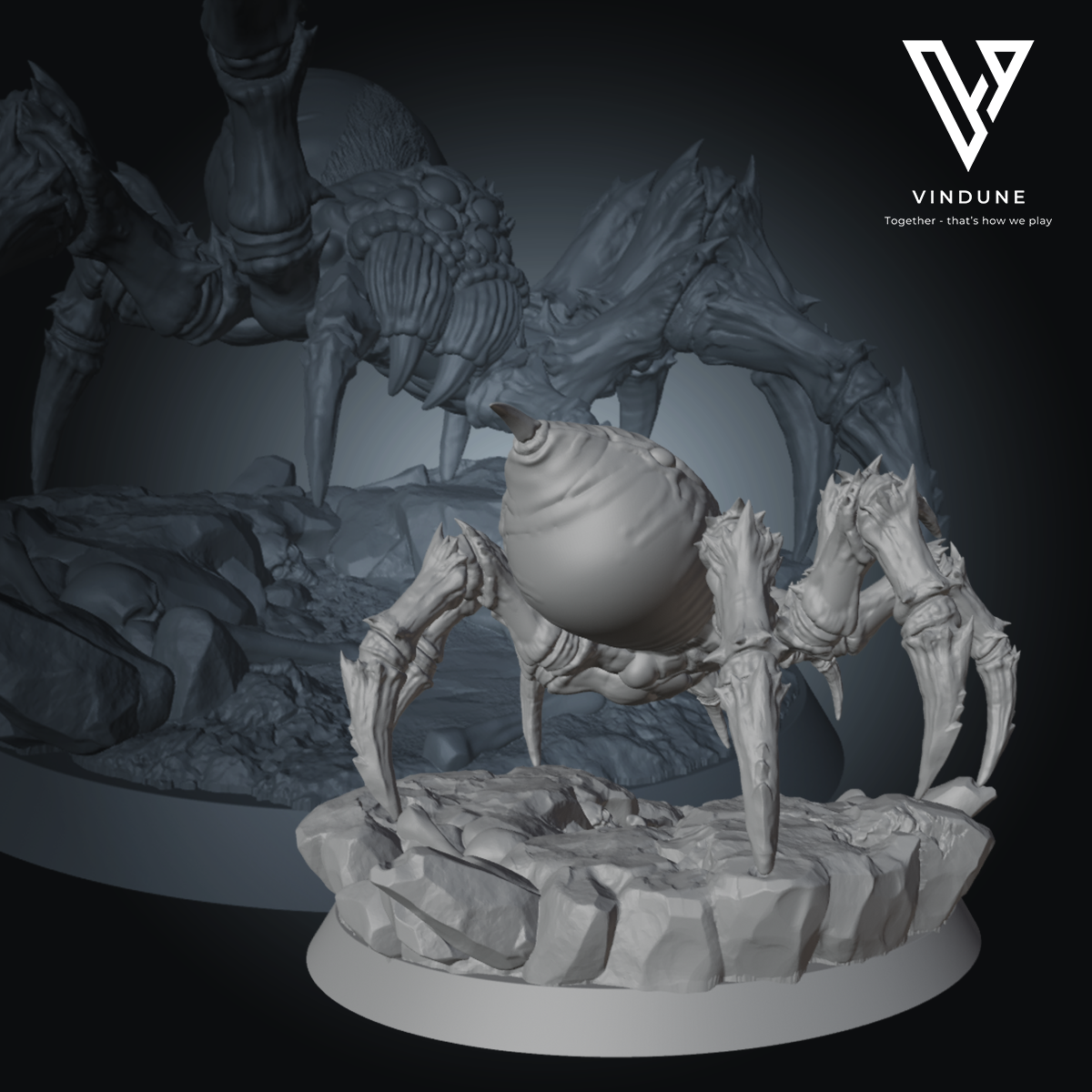 Riesenspinnen Set (Giant Spider Set) - von Dungeon Dog