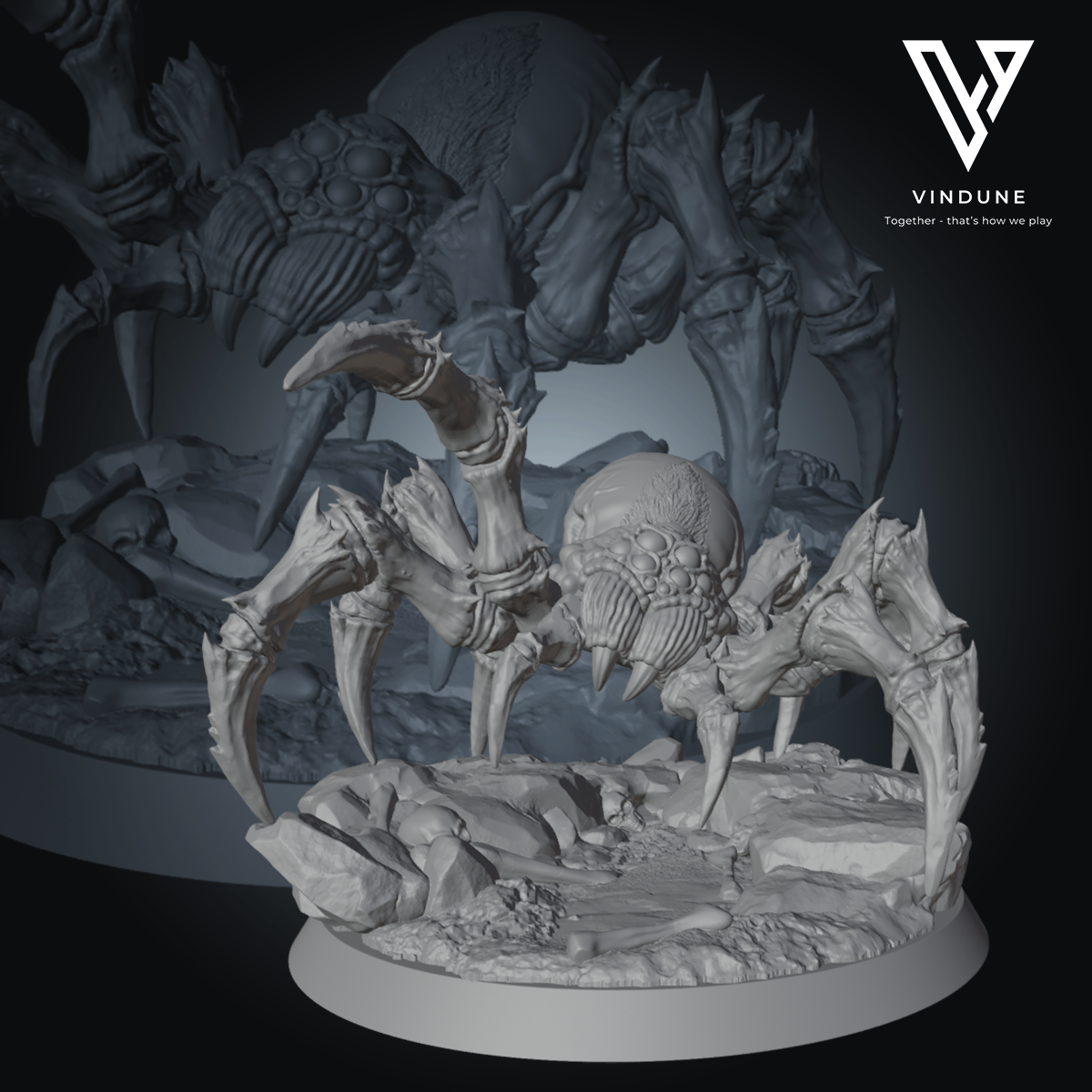 Riesenspinne A-C (Boss) - (Giant Spider) - von Dungeon Dog