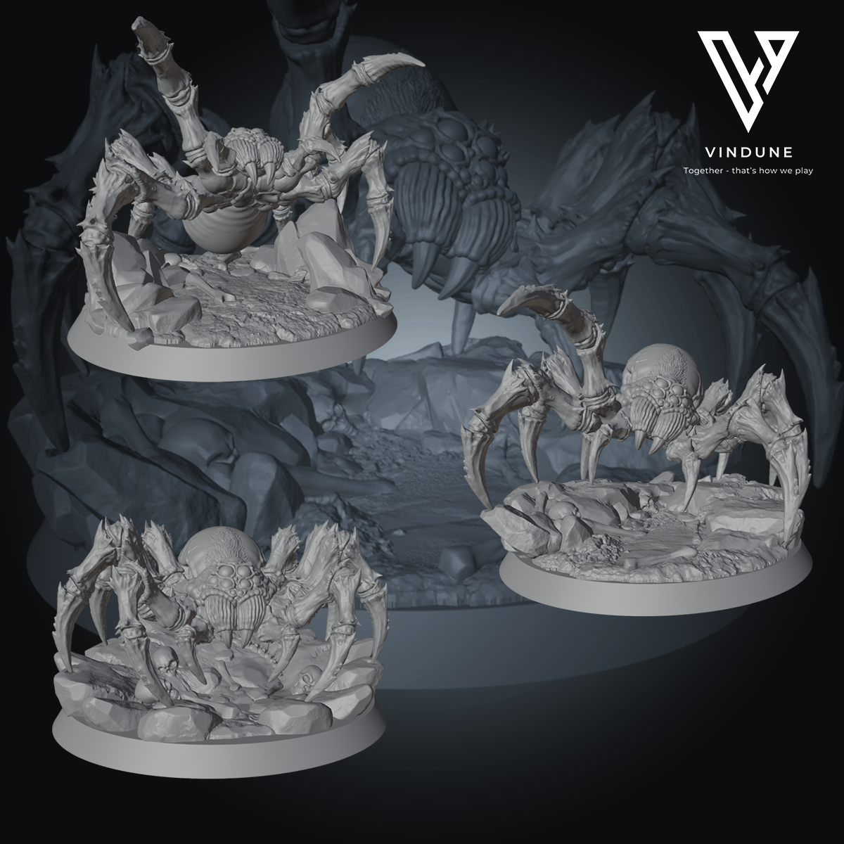 Riesenspinne A-C (Boss) - (Giant Spider) - von Dungeon Dog