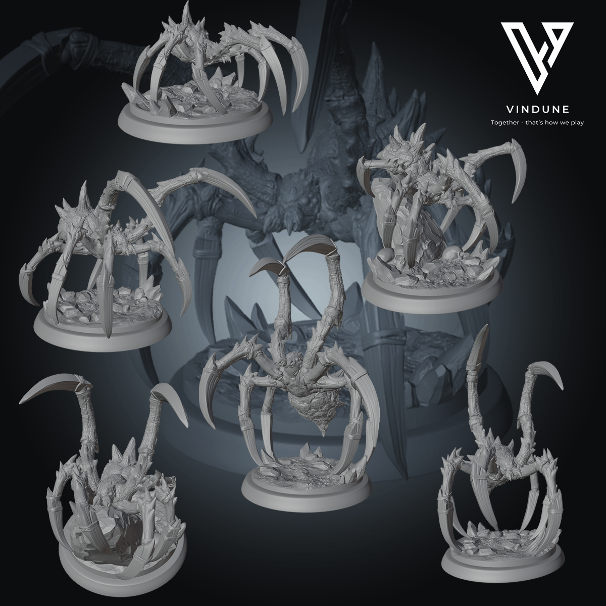 Spinne 1-6 (Spider) – aus der Reihe Songs of Twilight von White Werewolf Tavern