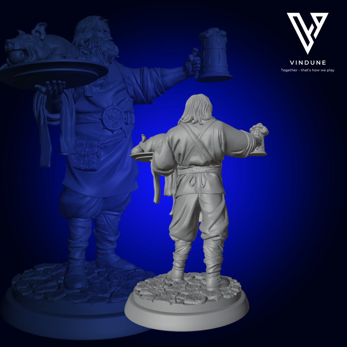 Gastwirt / Schankwirt Set (Tavern Folk Set) - aus der Reihe The Unsung Heroes von White Werewolf Tavern