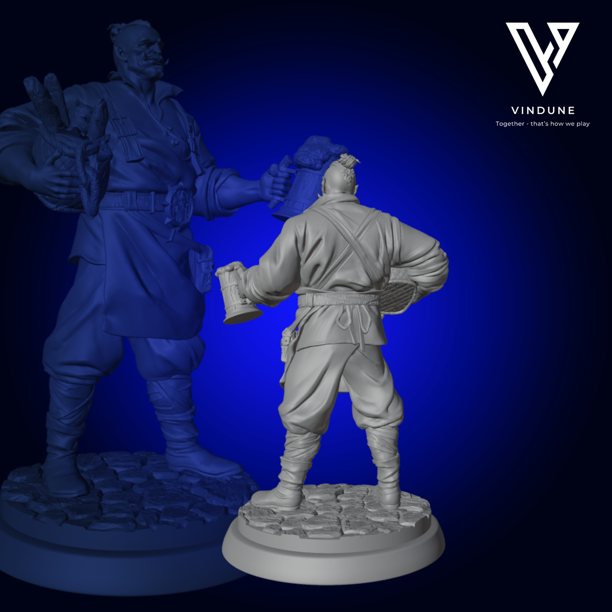 Gastwirt / Schankwirt Set (Tavern Folk Set) - aus der Reihe The Unsung Heroes von White Werewolf Tavern