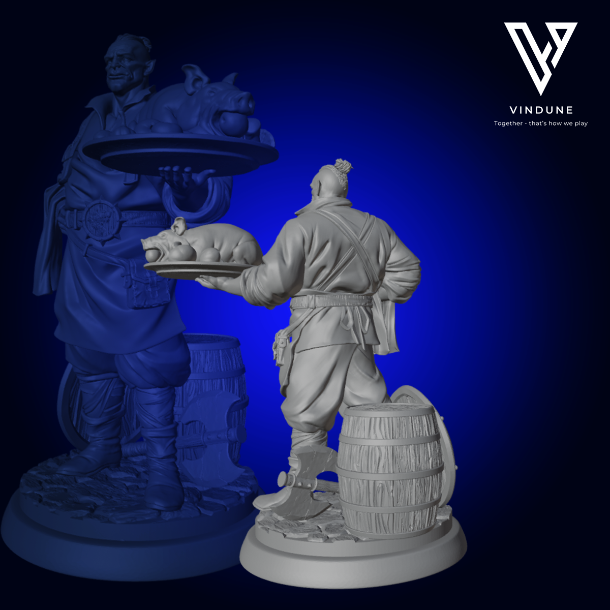 Gastwirt / Schankwirt Set (Tavern Folk Set) - aus der Reihe The Unsung Heroes von White Werewolf Tavern