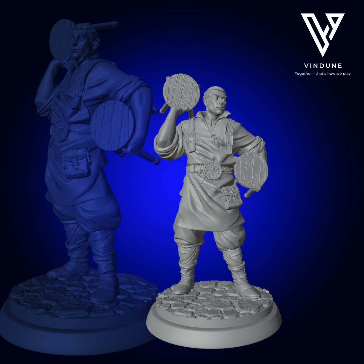 Gastwirt 5 (Elf) (Elve / Tavern Folk) - aus der Reihe The Unsung Heroes von White Werewolf Tavern