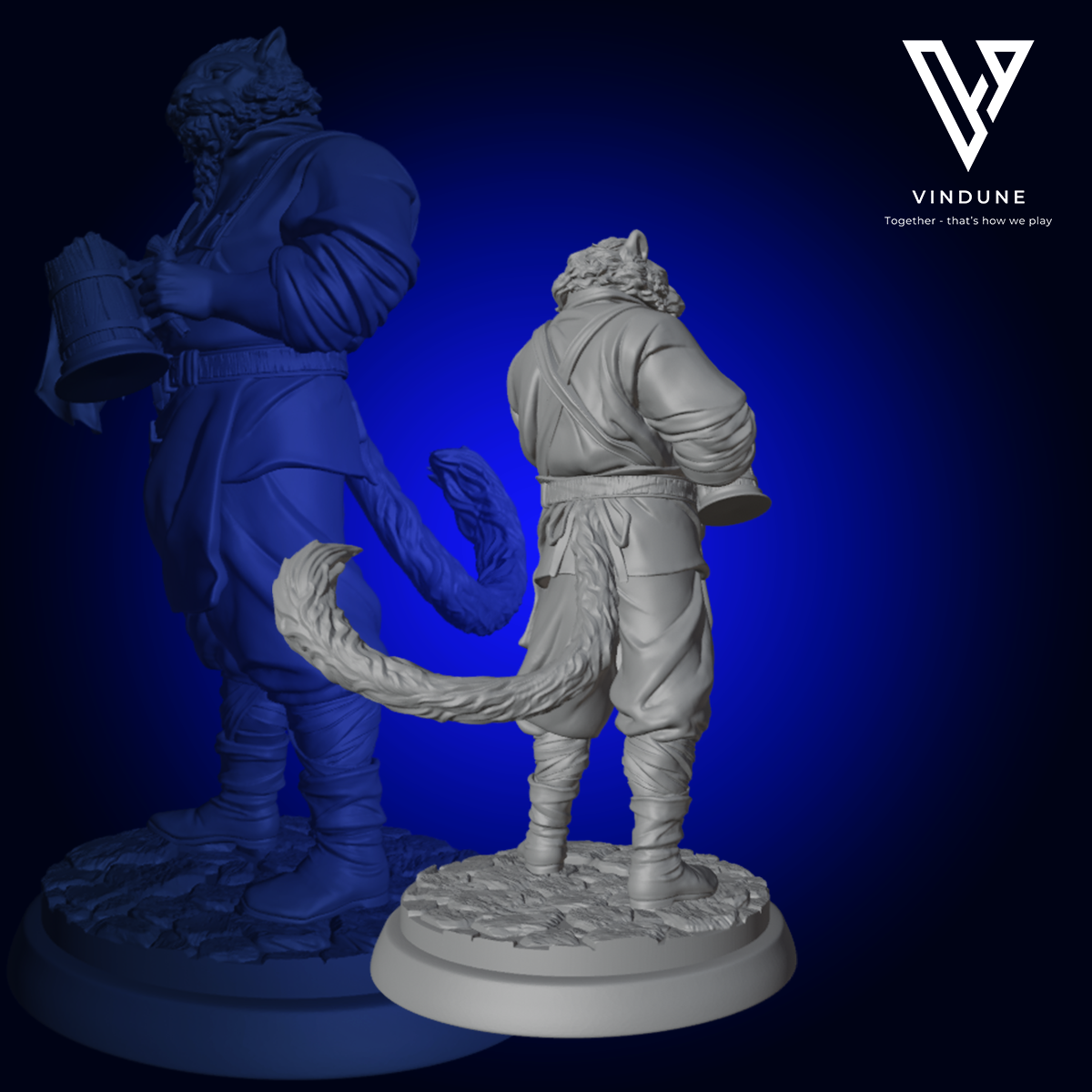 Gastwirt 6 (Löwenmensch) (Leonid / Tavern Folk) - aus der Reihe The Unsung Heroes von White Werewolf Tavern